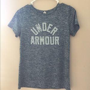 Under Amour Blue Workout Top